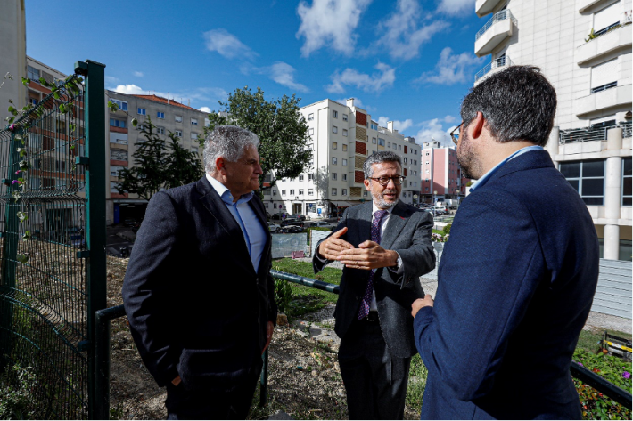 EMEL inicia construção do parque de estacionamento do Bahuto em Campo de Ourique